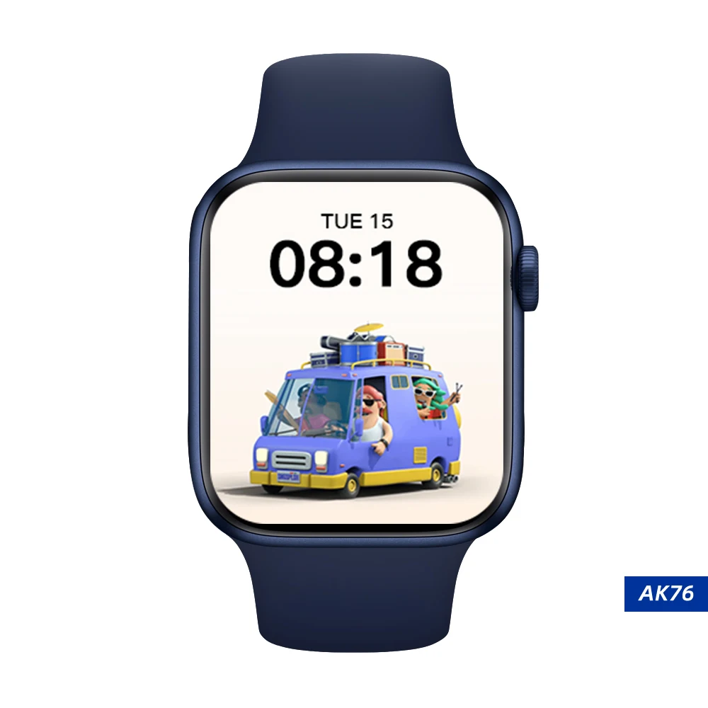 

AK76 Dynamic 3D UI game play Smart Watch IWO Series 6 For Android IS
