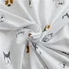 100% cotton duvet cover sets dog pattern bedding sets queen size