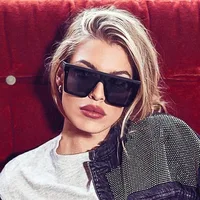 

High quality big frame sunglasses women Fashion gafas de sol ladies outdoor oversize Sunglasses women mirror eyewear wholesale