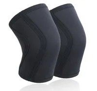 

Low MOQ Custom Logo Knee Sleeves Support & Compression 5mm 7mm Neoprene Sleeve Brace for Weightlifting Crossfit and Squats