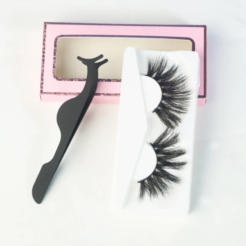 

Free sample eyelashes 25mm dramatic fluffy mink lashes wholesale false eyelashes custom lashbox packaging
