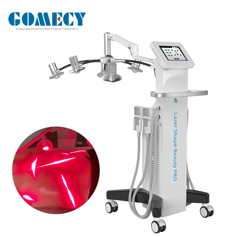

beijing Factory sale 635nm lipo laser 532nm 6D lipo laser 650nm diode laser 6D lipo slimming machine ems body water cooling