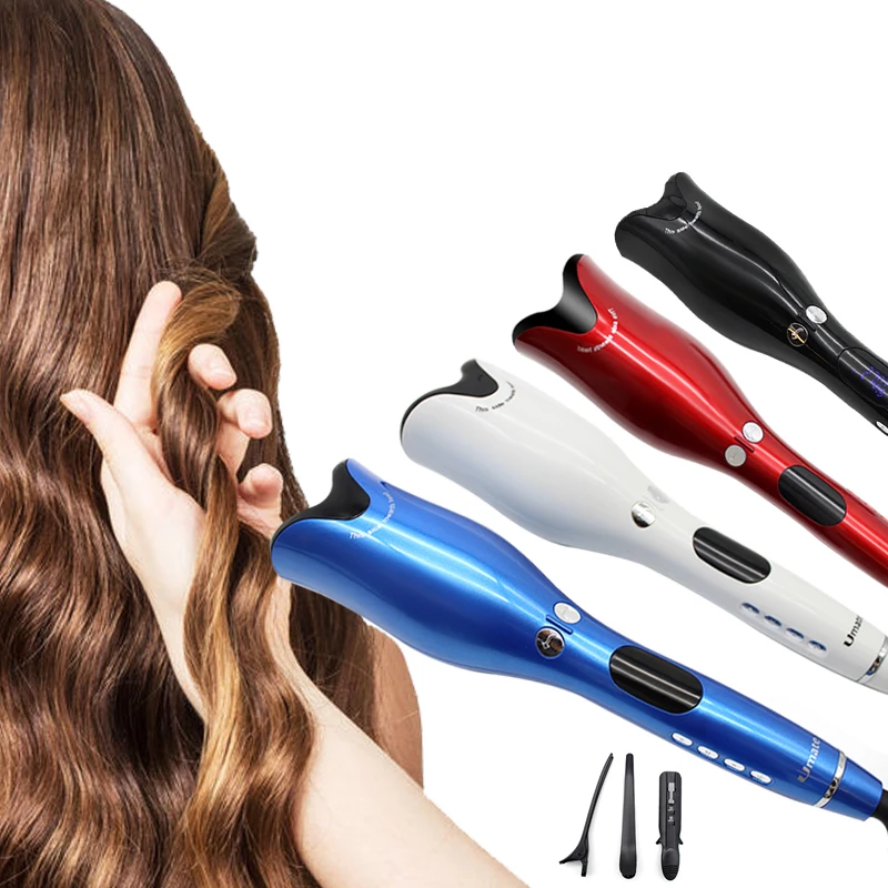 

Automatic Curling Iron Air Curler Wand Curl Salon Tools Auto Hair Curlers Dropshipping, Black,red, white, blue