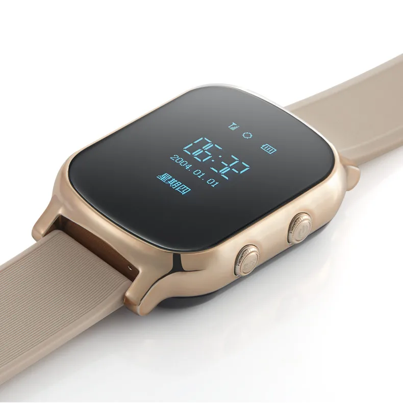 

Gift gps tracker smart watch t58 for kids children gps bracelet google map sos button tracker gsm gps smartwatch