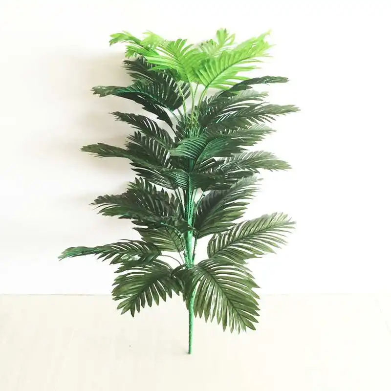 

90cm 39 Heads Tropical Palm Tree Large Artificial Plants Big Monstera Silk Palm Leaves Branch For Home Garden Wedding Decor, Green