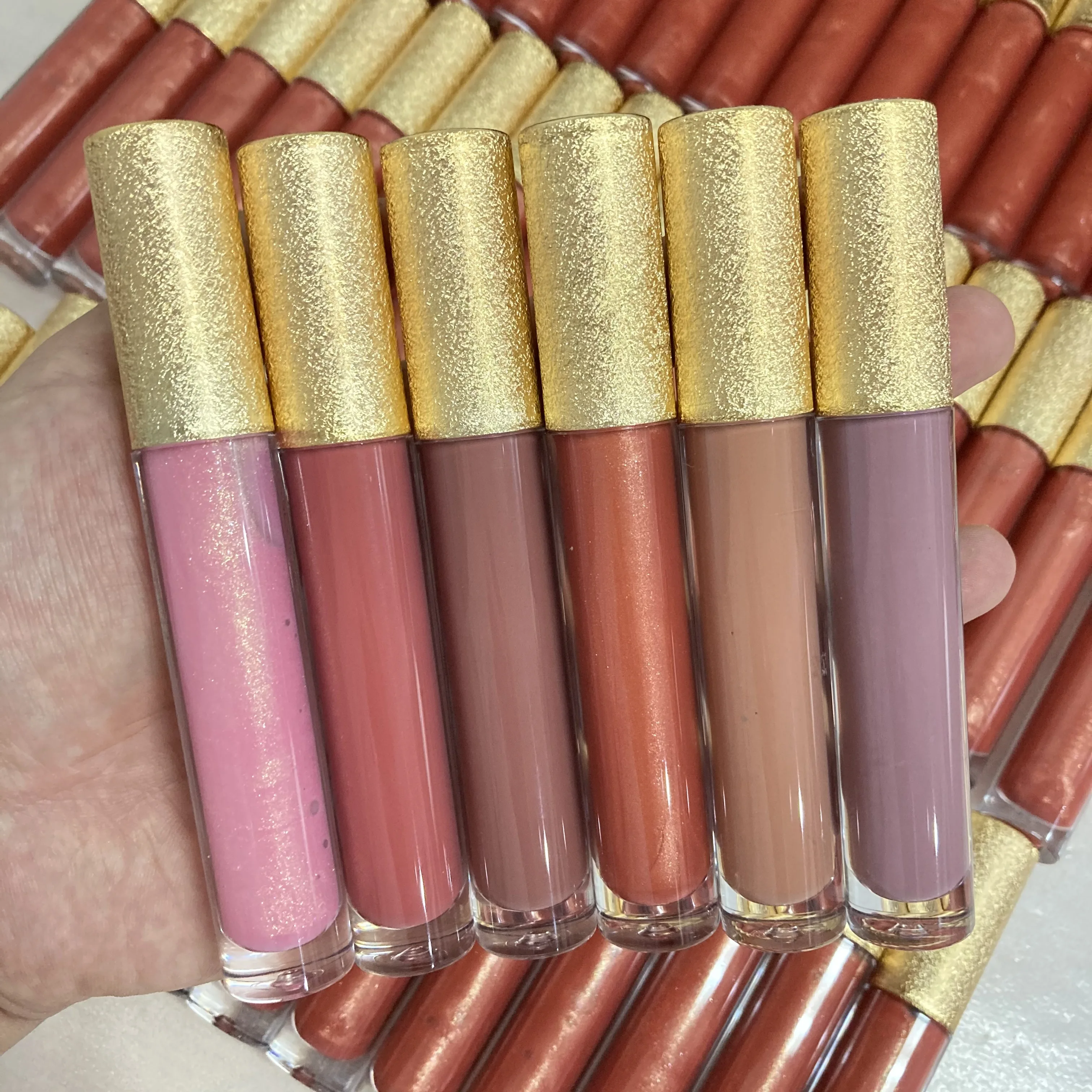 

Make your own lipstick vegan wholesale lipgloss gloss 40 color glossy lip gloss private label