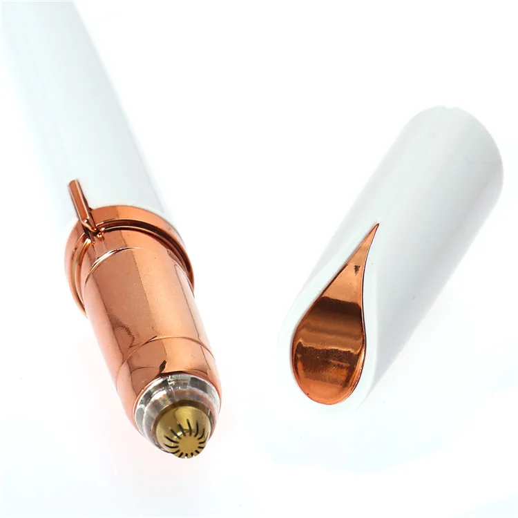 
Amazon Best Battery Powered Electric Hair Remover Eyebrow Trimmer for Women 