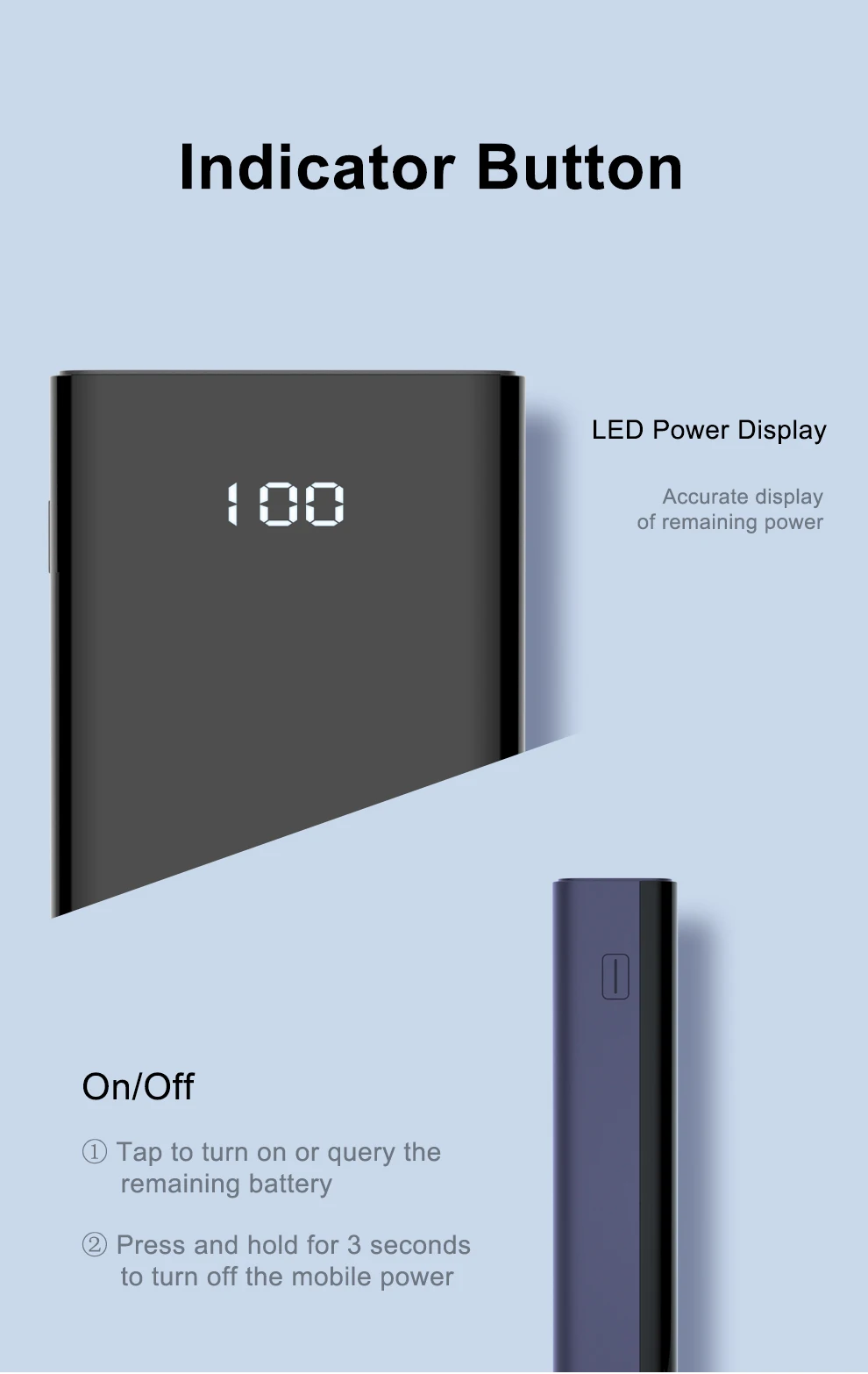 2020 New Type-C Micro Dual Usb Jack 10000Mah Mobile Phone Battery Charger Power Bank - ANKUX.COM