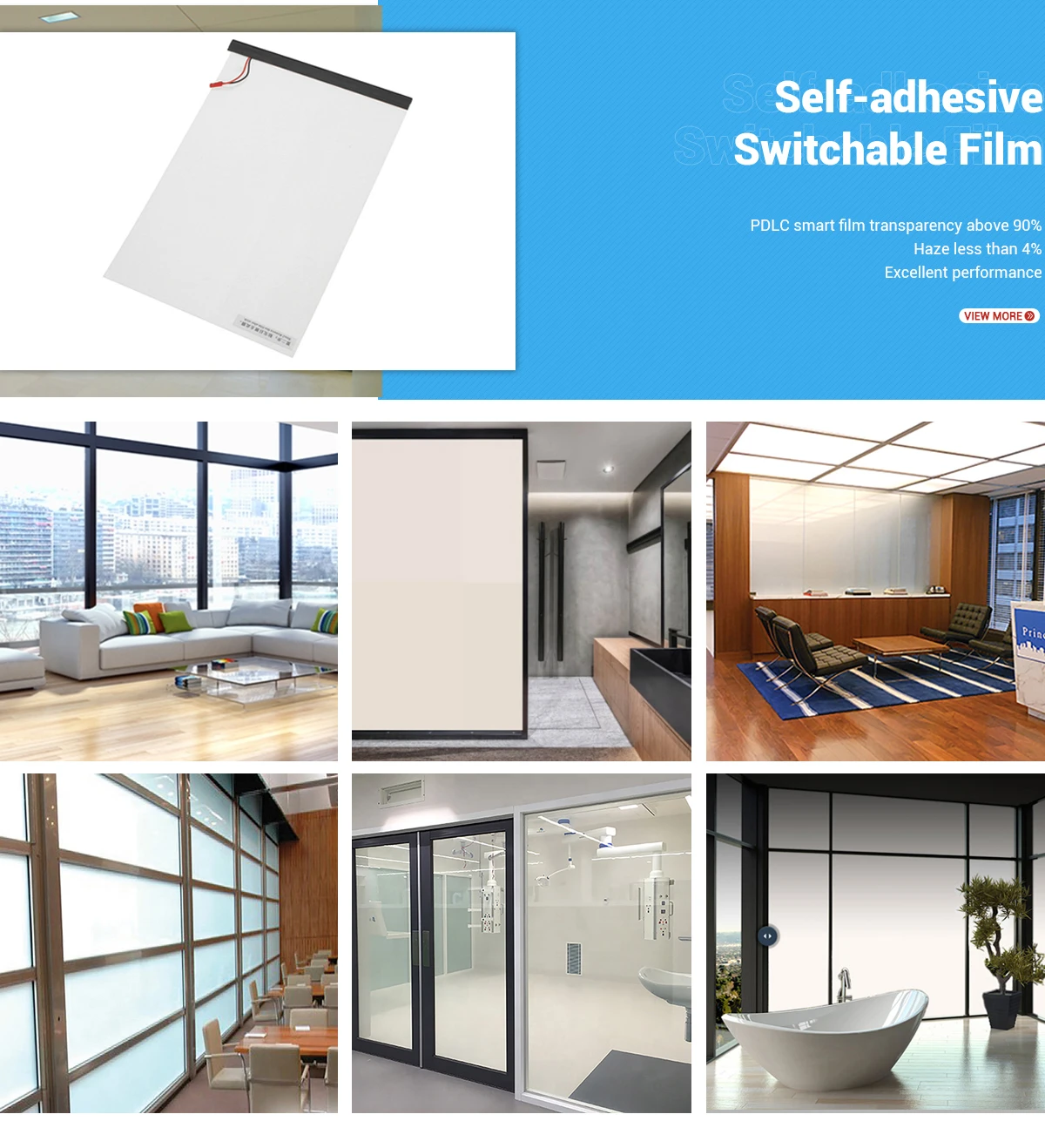 Yantai Rushui Optoelectronics Technology Co., Ltd. PDLC Film& Smart