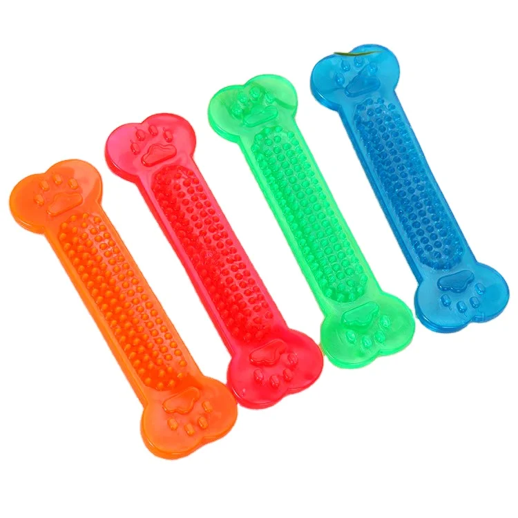 

Free Shipping Factory Direct Sales Juguetes Para Mascotas Molars Bite-Resistant Flat Bones Pet Toys Dog, Orange,red,green,blue