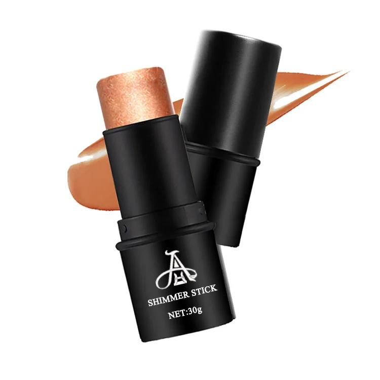 

AH Hot Selling Waterproof Long Lasting Makeup Shimmer Stick Highlighter Contour Stick, 5 colors