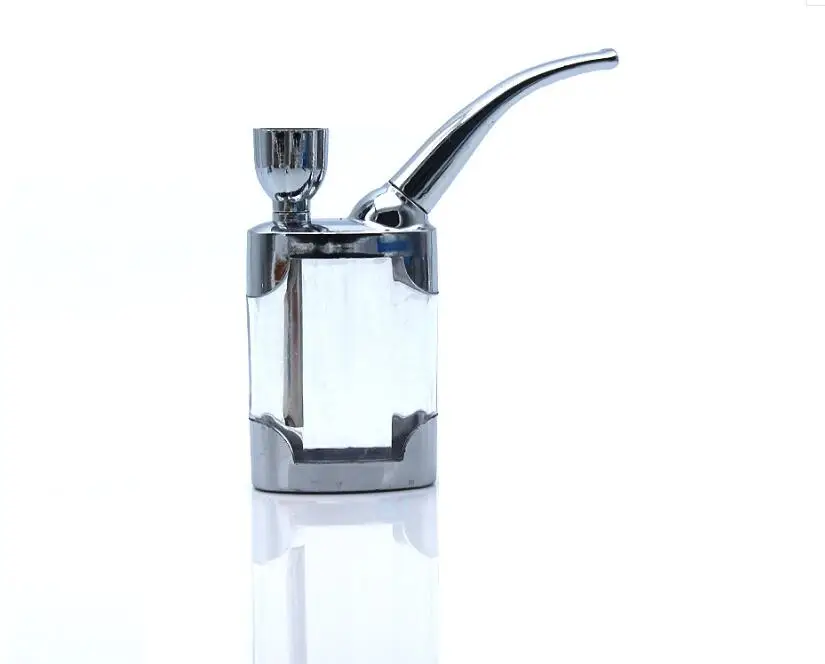 

Portable Water Pipe Smoke Bottle Tobacco Pipe, As pic