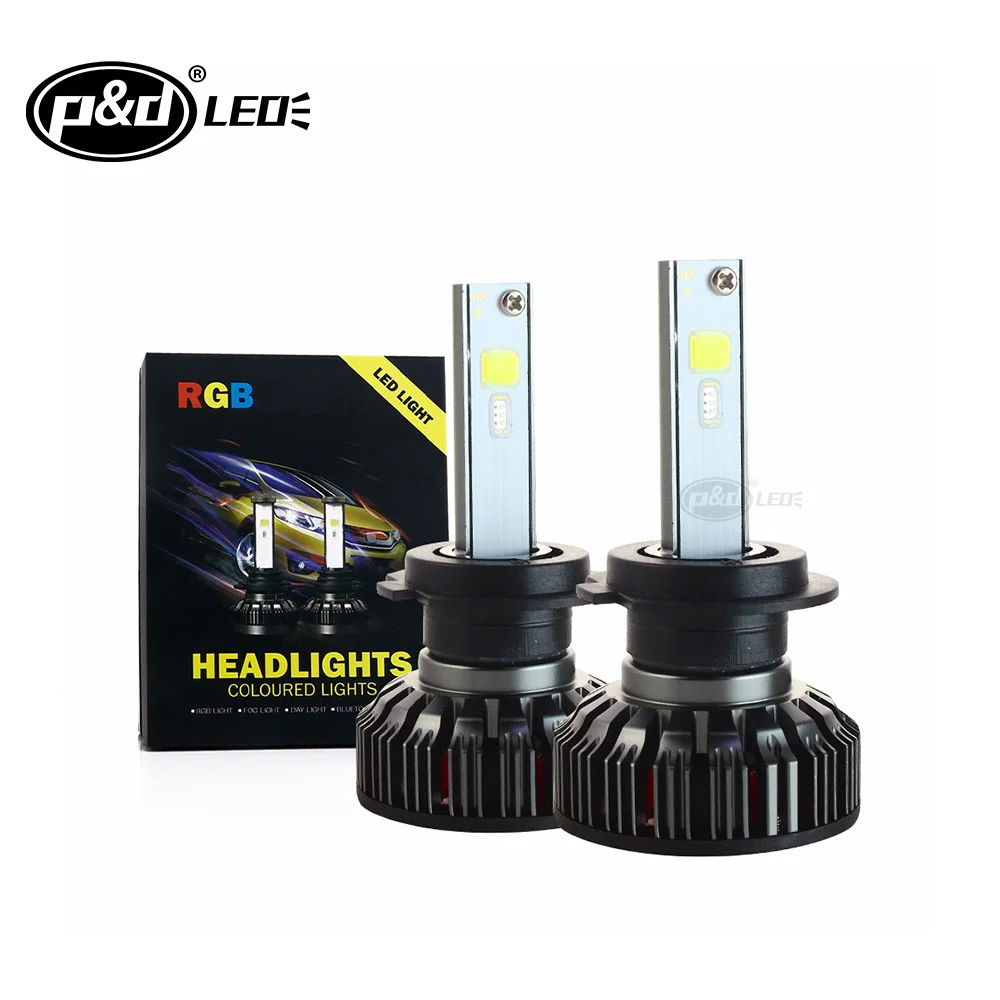 2019 NEW Perfect Poewerful RGB h4 h7 h1 h13 h11 9005 9006 auto Car led headlight bulbs