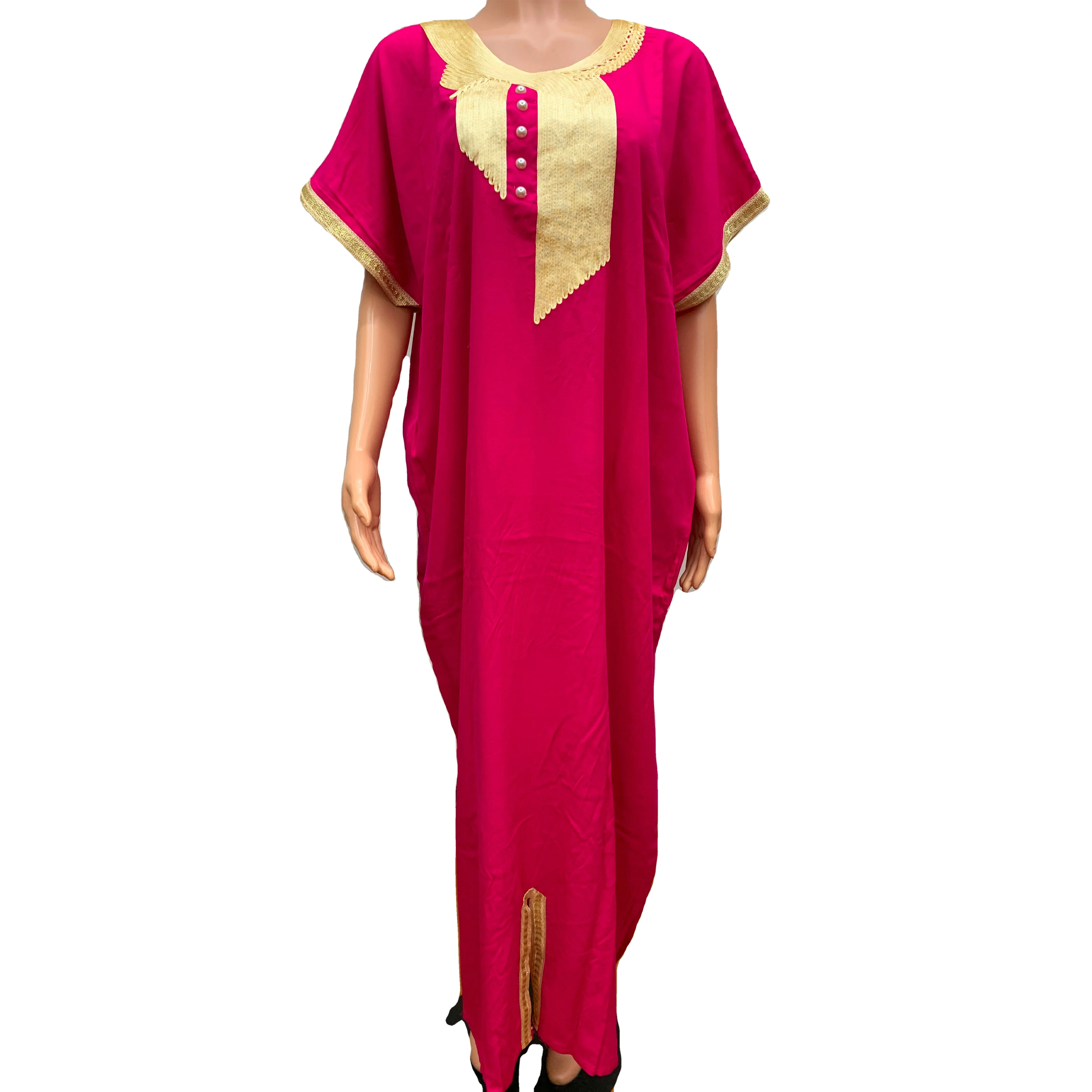 

abaya kaftan African islamic clothing boubou cotton africa native Traditional Plus Size africa clothing casual dress