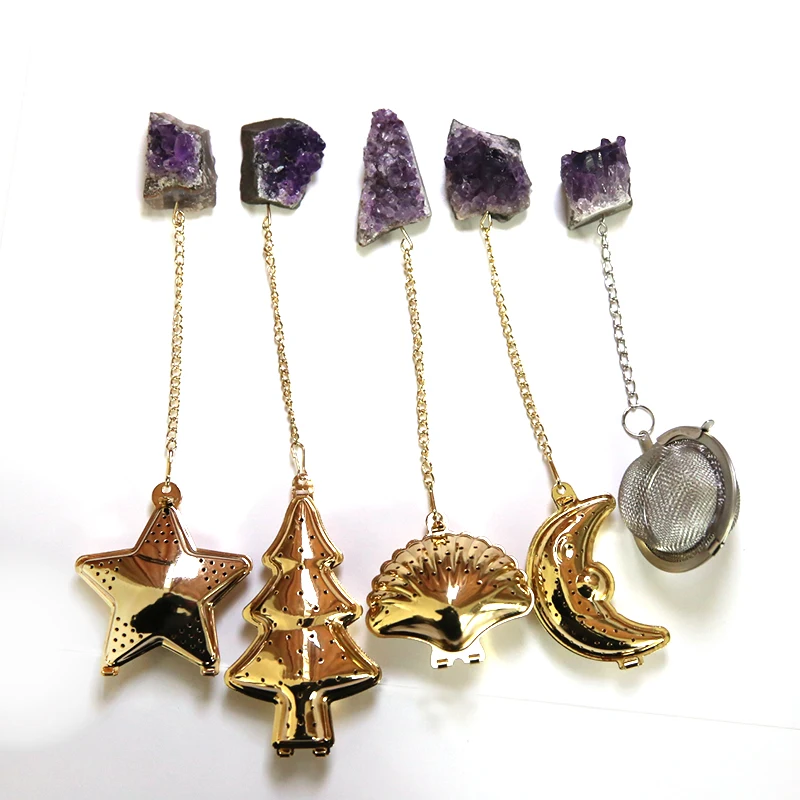 

Wholesale Natural Crystal Quartz Stones Crystal Tea Filter