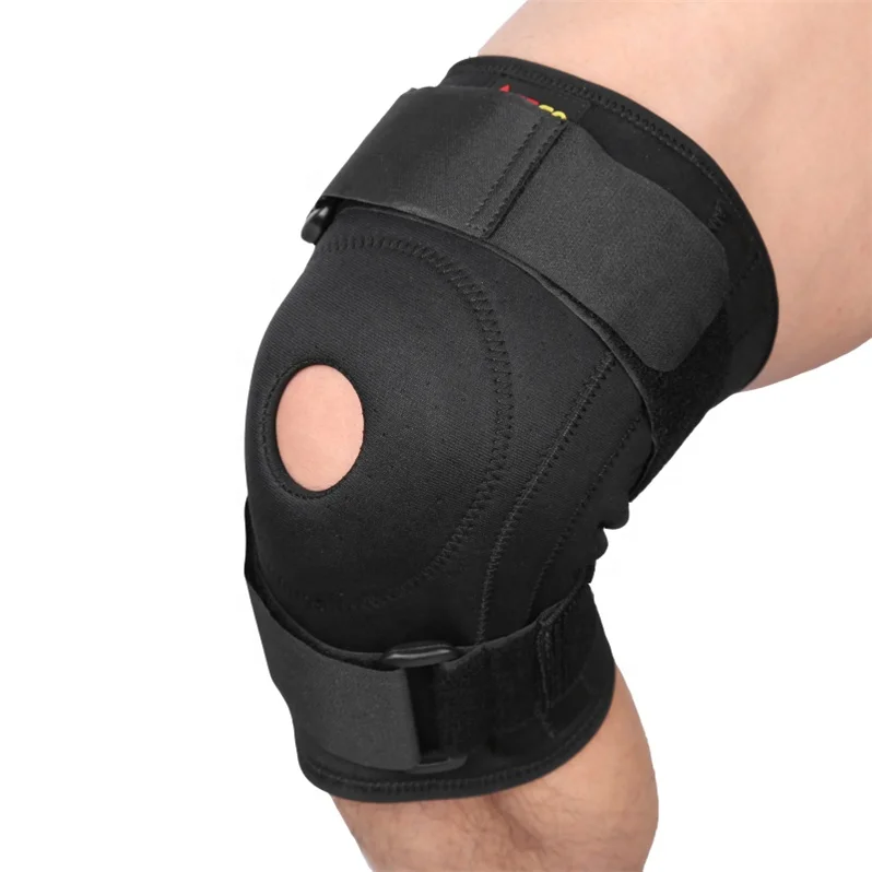 

Safety Material Compression Knee Brace for Sports Adjustable Straps