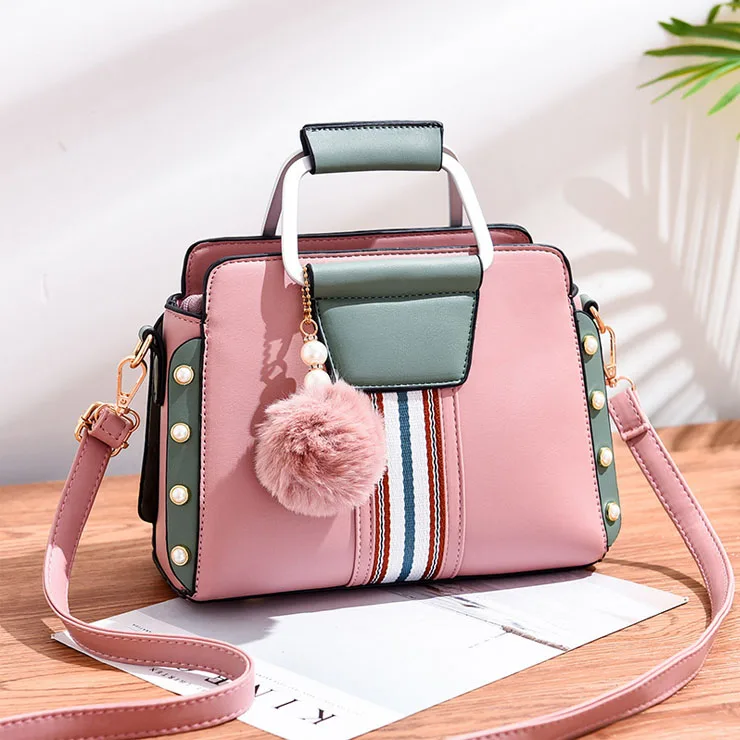 

New Trends Lady Bags Sling Color design Bag Shoulder Women Handbags, 6 colors