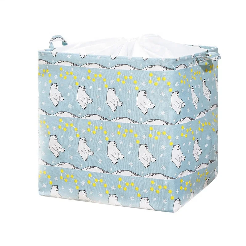 

Clothes storage bag fabric folding storage box, Multiple colour