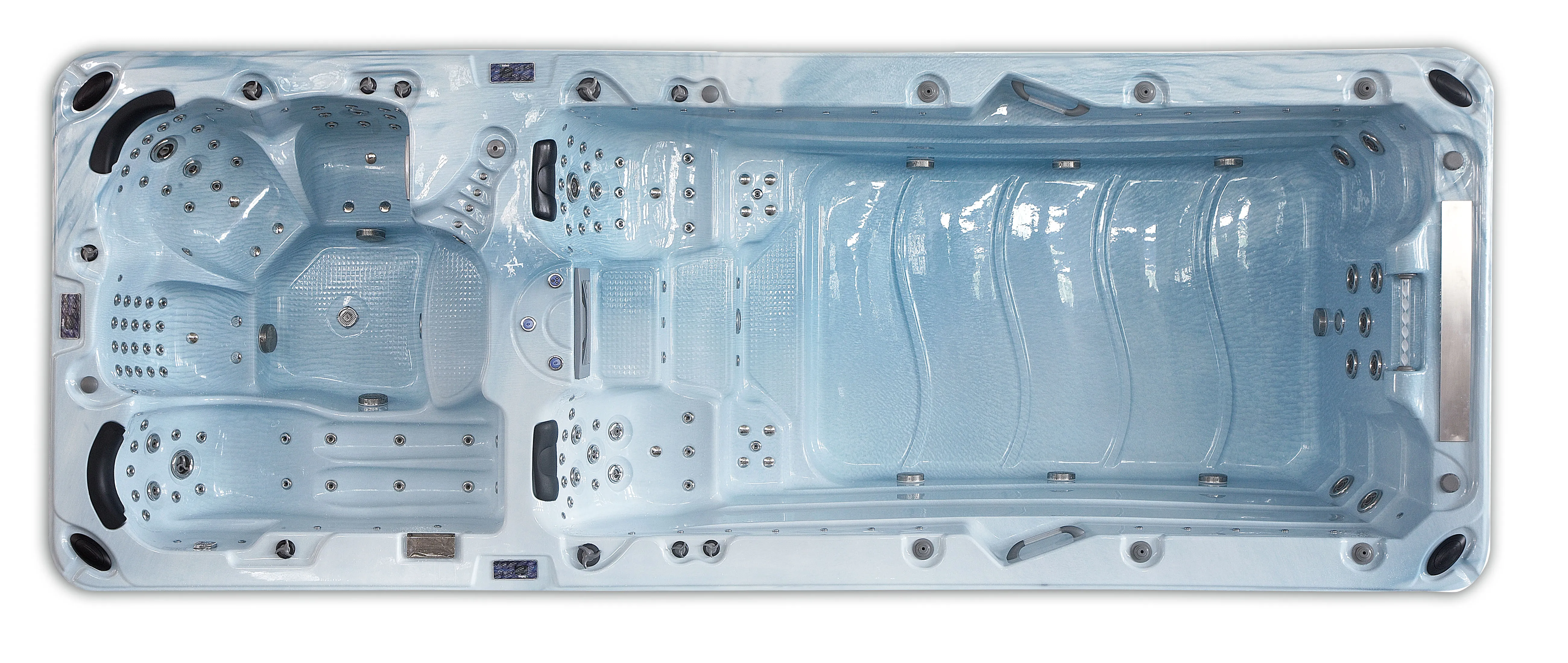 Wholesale Above Ground Swimming Pool - Dual Zone Swim Spa