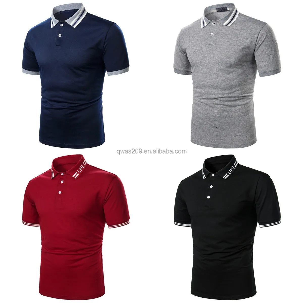 

Trendy Men's short-sleeved Polo Shirt oversized Men's Cotton Polo causal boys tops shirts China manufacturers