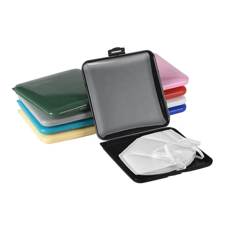 

Dust Proof Anti-bacteria PP Plastic Face masked Storage box Facemask Case
