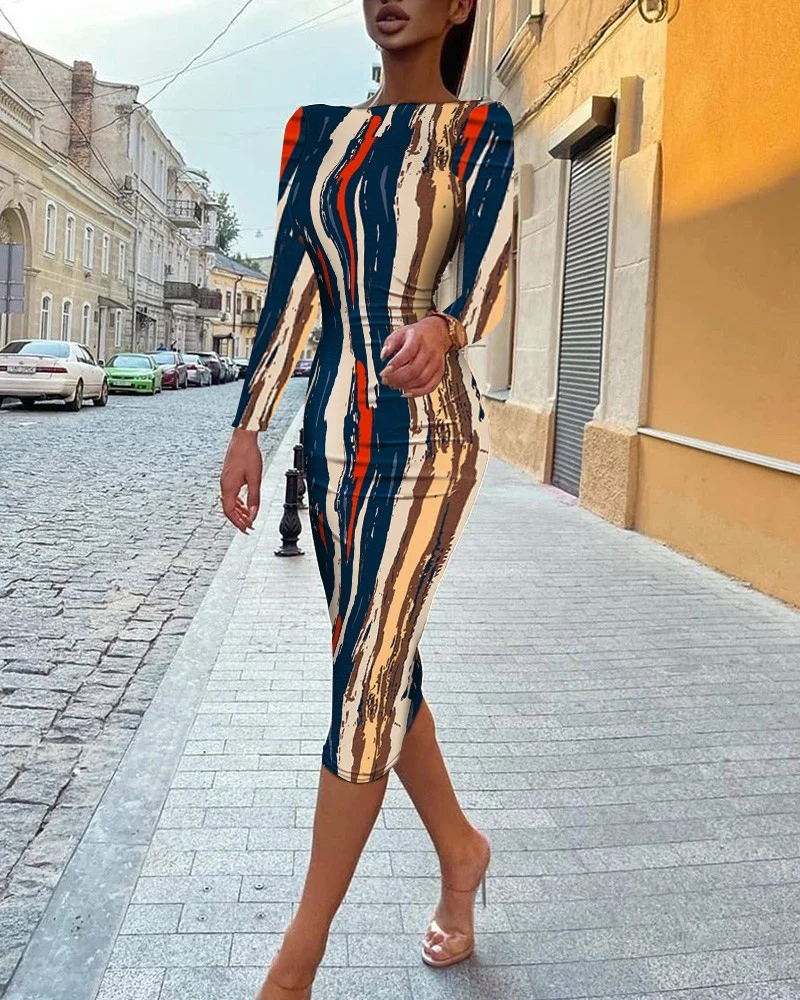 

Hot Selling Wholesale Ladies Female Boutique Clothing trendy designer printed fashion summer midi maxi african dresses women, This type has 5 printed african dresses women