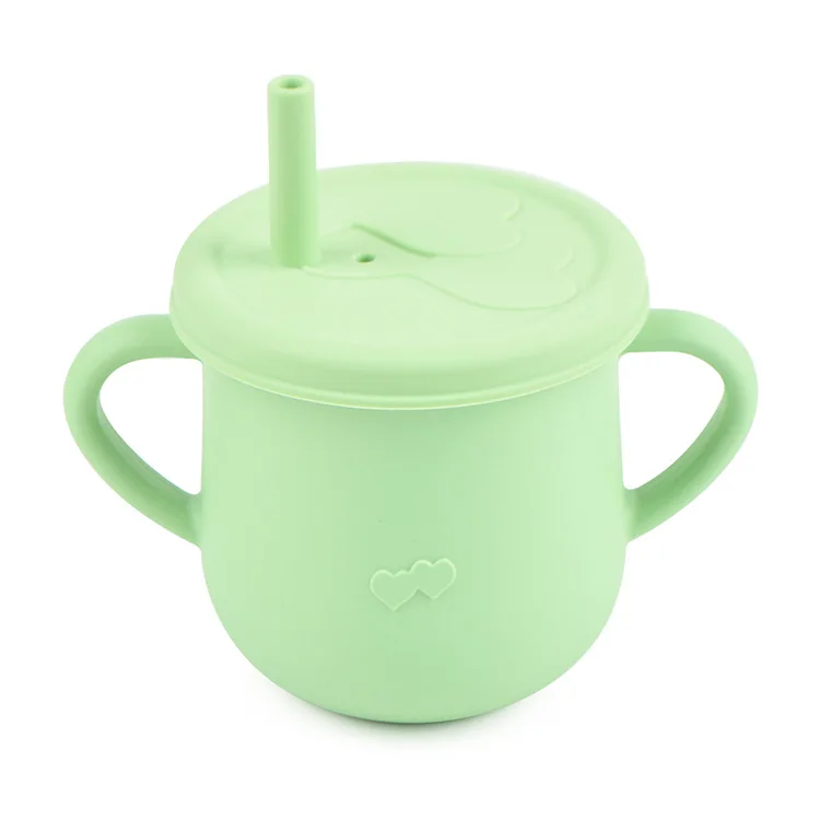 

C'dear Snack Attack Snack Cup Collapsible Silicone Snack Container Toddler and Baby Silicone Drinking Cup, Picture shows