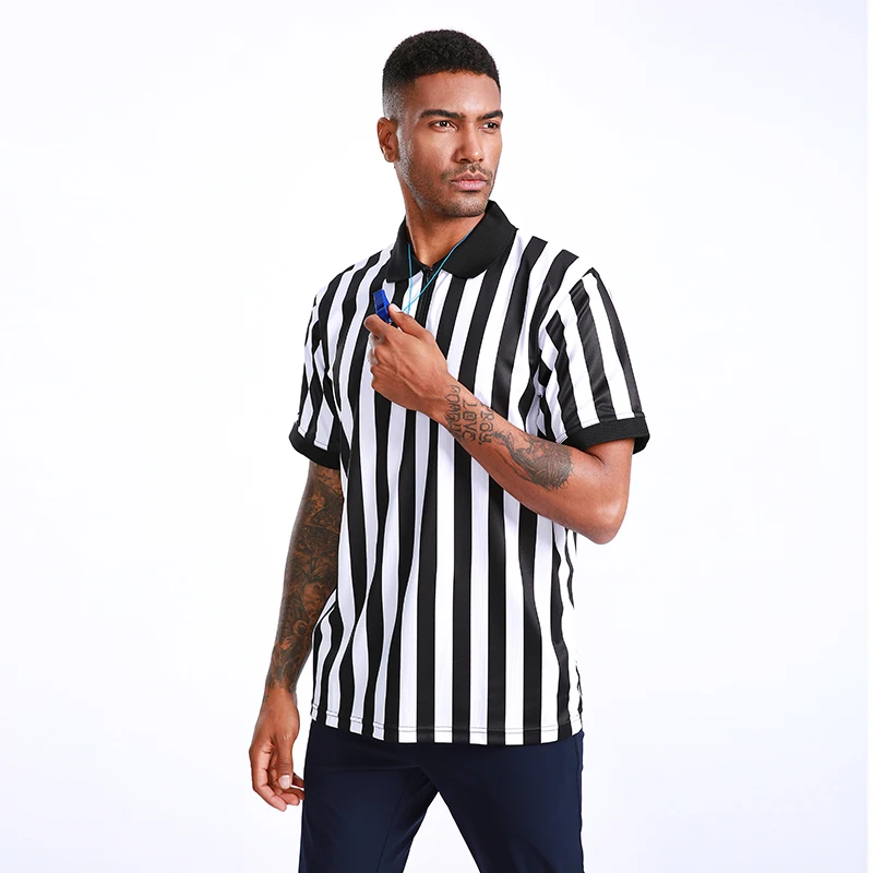 

Custom Dry Fit Polyester Sports Referee Shirt Short Sleeve Umpire Shirt, Accept custom made