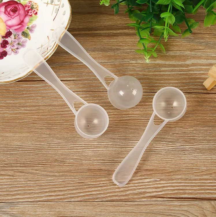 

Hot selling cheapest plastic milk powder spoon salt measuring scoop cosmetic spoon free shipping, Customized color