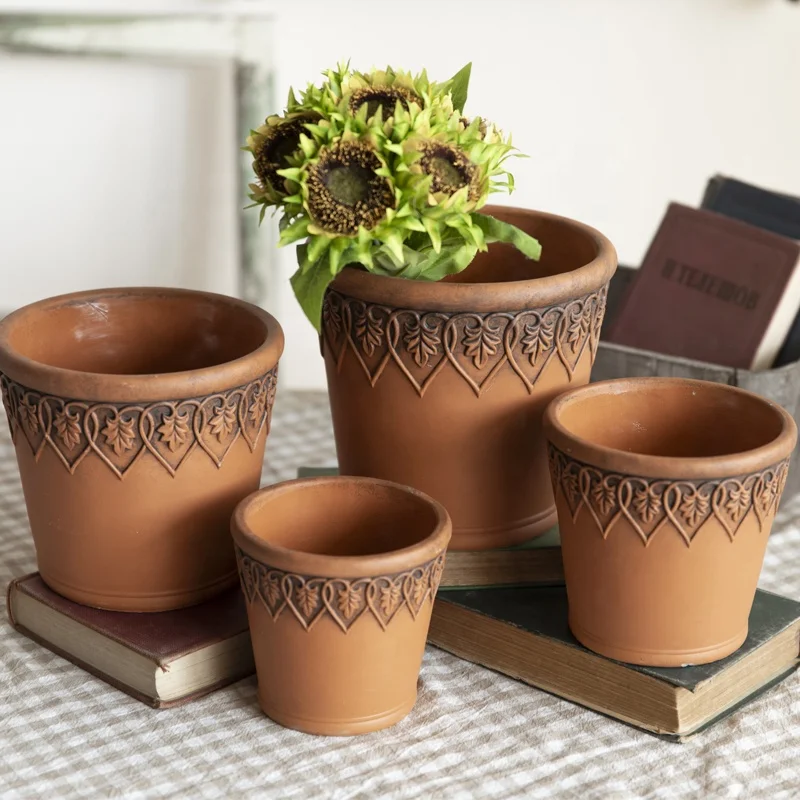 

Dongguan produce China factory flower pot planting clay pot for plant flowers best price
