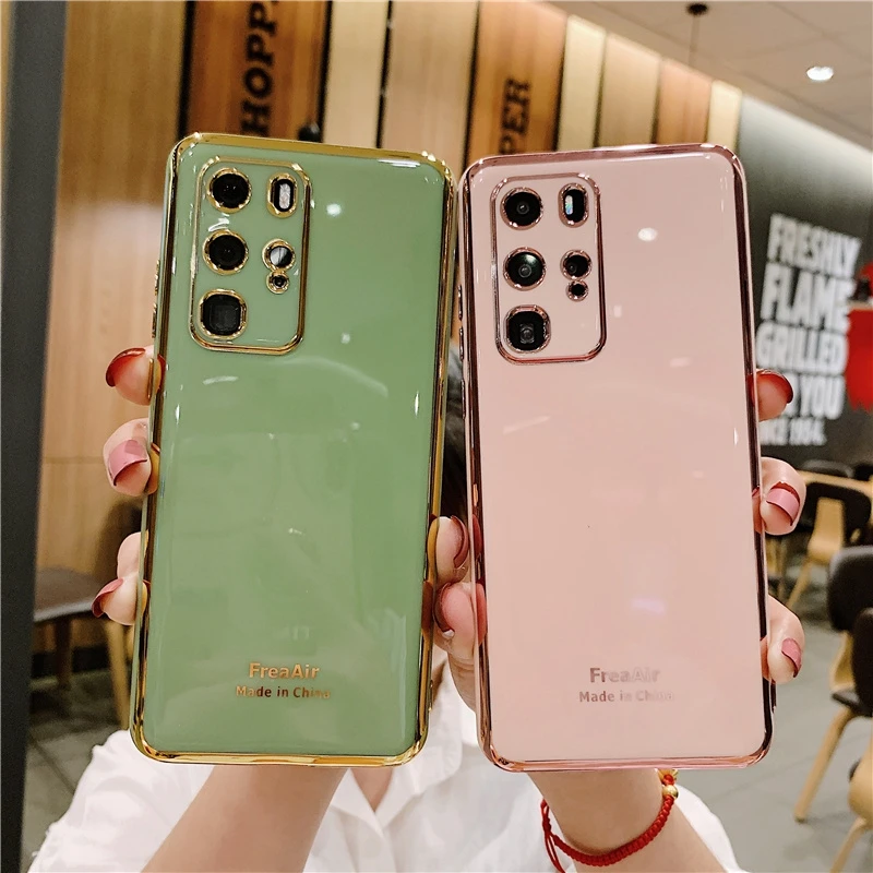 

Soft Silicone Case For HUAWEI P20 P30 Lite P40 Pro honor 9X 10i Mate 20 30 Pro Nova 5T Y9 Prime 2019 Shockproof Cases Cover