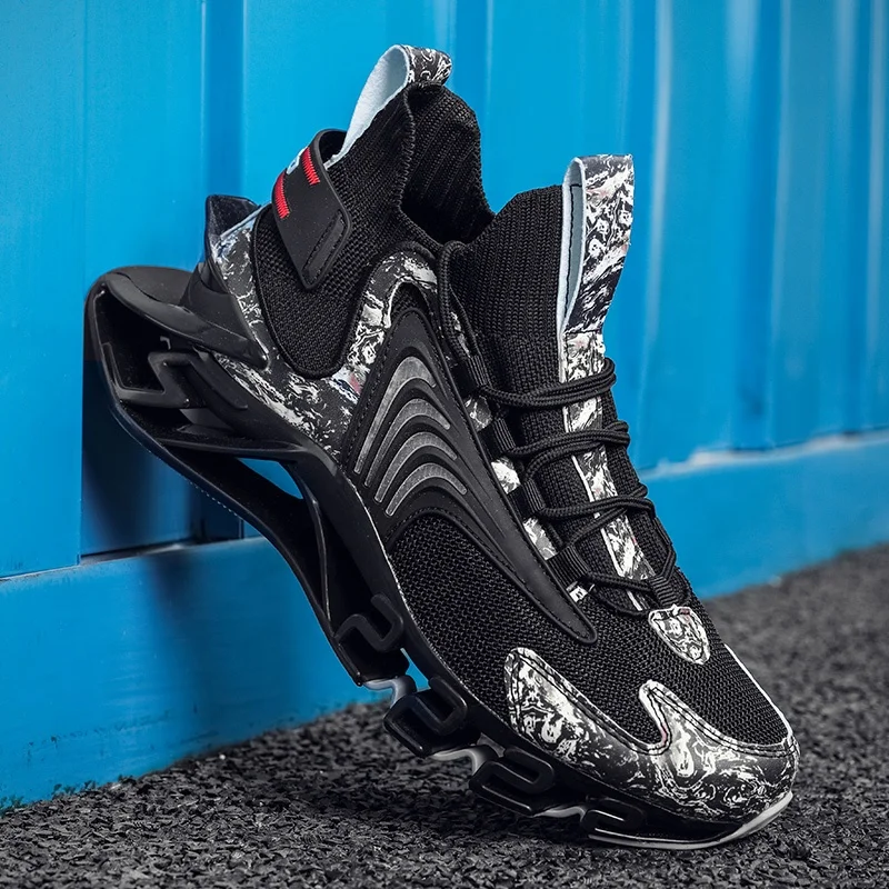 

High Top Comfortable Zapatos de Hombre Casual Men Sneakers Blade Running Shoes