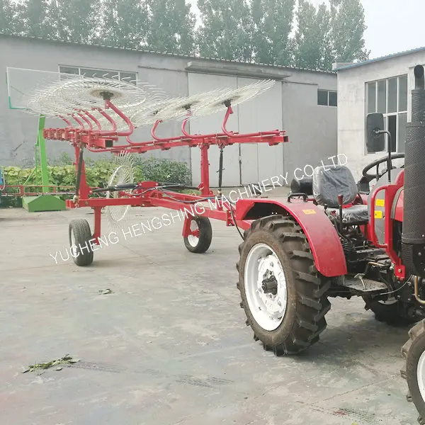Agricultural use hay rake for 100hp tractor