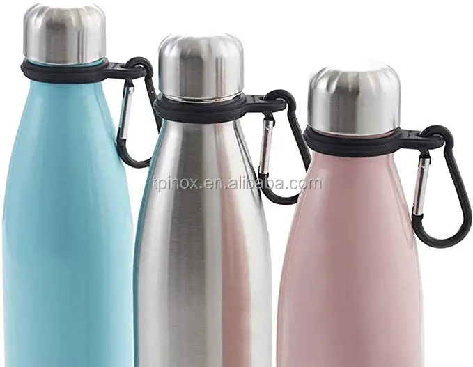 Stainless Steel Buckle Silicone Bottle 