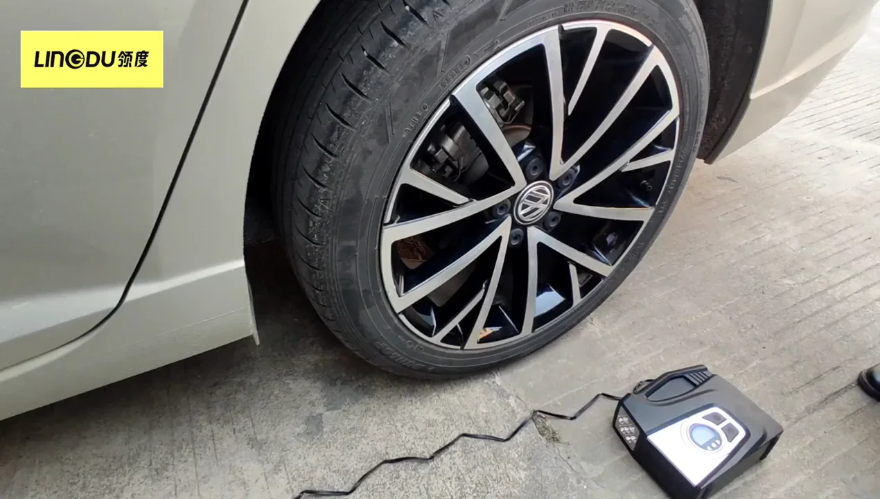 Air Pump Tyre Inflators Electric Portable 20 Psi By Cycles Gas Station