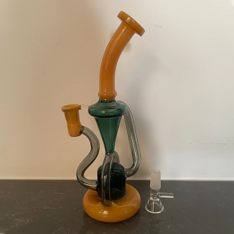 

Wholesale new design and high quality all glass clear hookah, Picture
