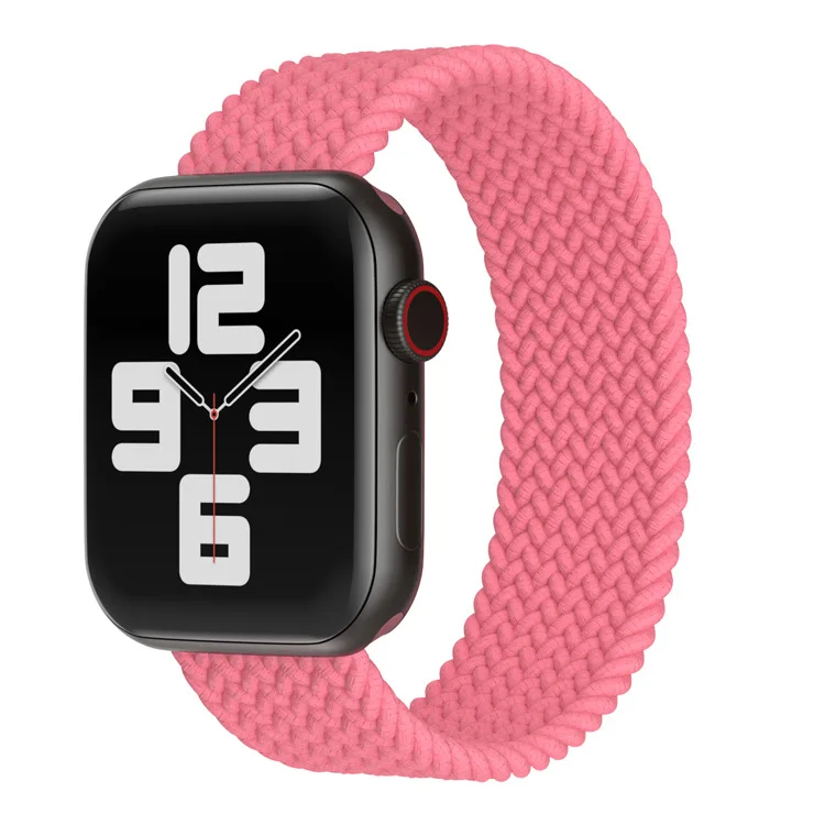 

KeepWin Braided Solo Loop Nylon fabric Strap for Apple Watch Band 38mm 42mm 40mm 44mm Elastic Bracelet STRAP, Colors