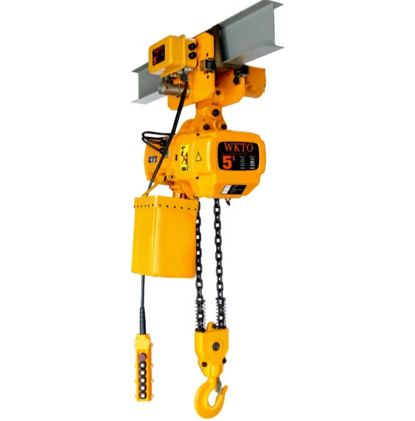 lifting wire rope motor driven chain hoist block
