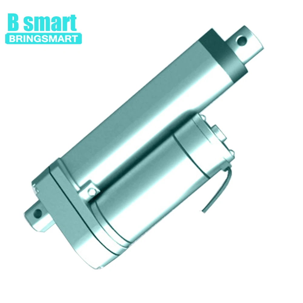 Bringsmart Tgay 4inch 900n 90kg Load Multifunction Linear Actuator Motor 100mm 24 Volt Encoder