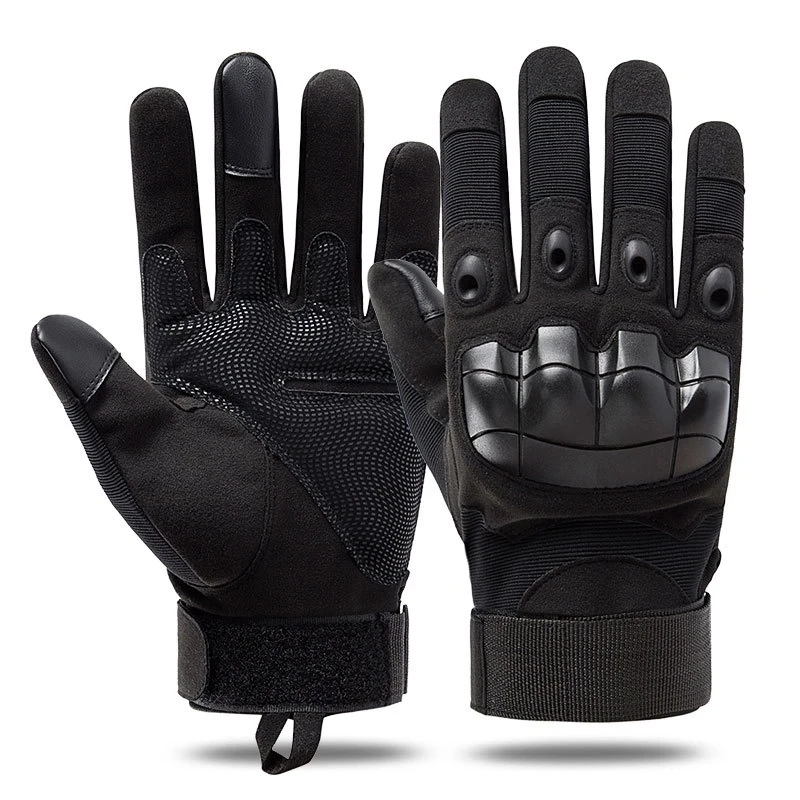 

Bicycle Half/Full Finger Gloves Combat Protective Fingerless Gloves Outdoor Sports Riding Antiskid Artificial Leather Mittens