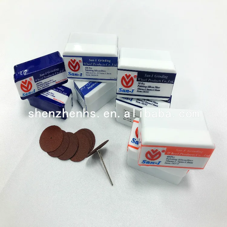 Sani Polishing Silicon Discs/ Polishing Abrasive Disc/dental