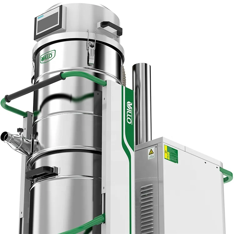 
Self-Cleaning Dust Extractor Machine 3 Phase Dry Industrial Vacuum Cleaner Price 