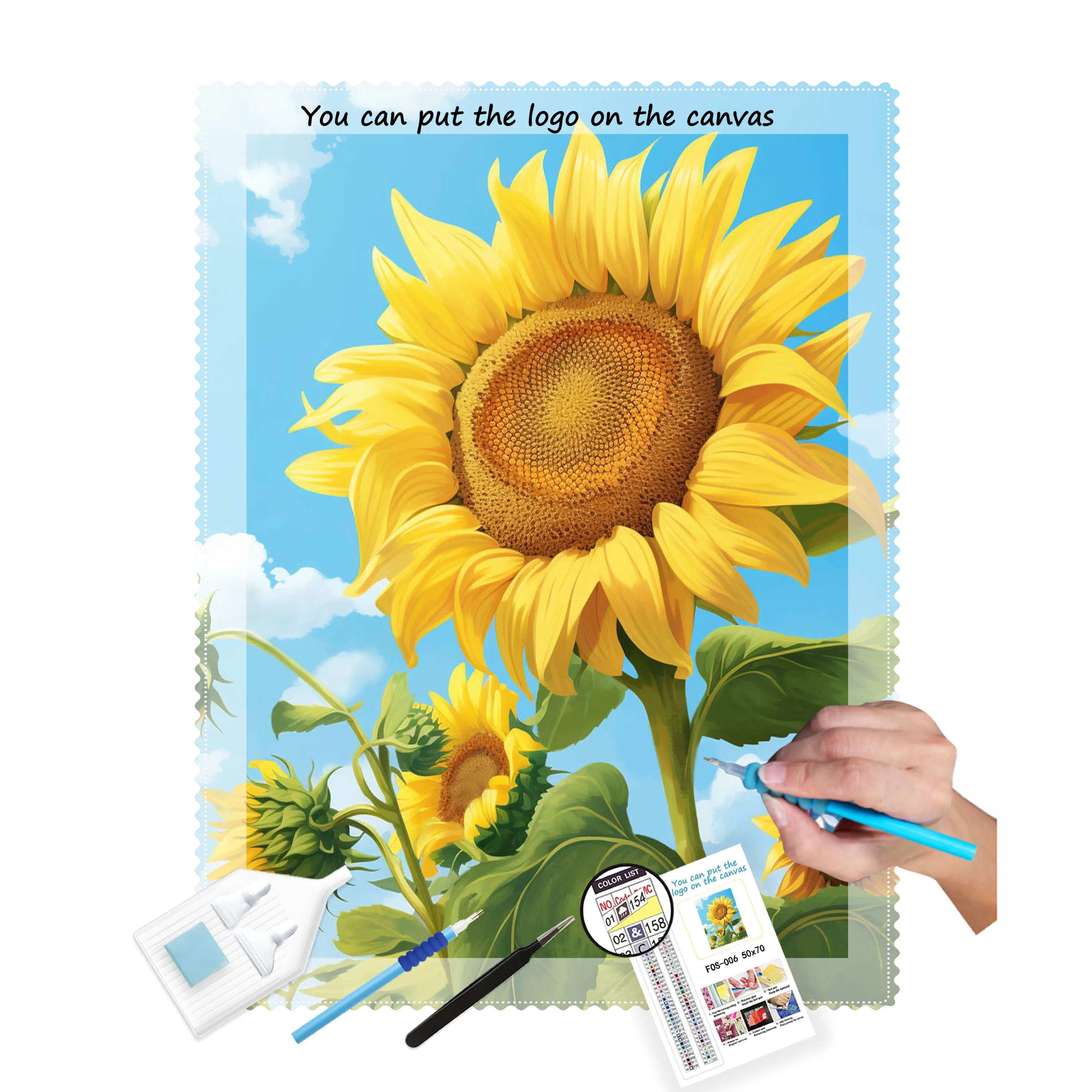 R-DP002 Diamond Art Paintings Hand-chart Rendering Design Full Drills DIY 5D Diamond Painting