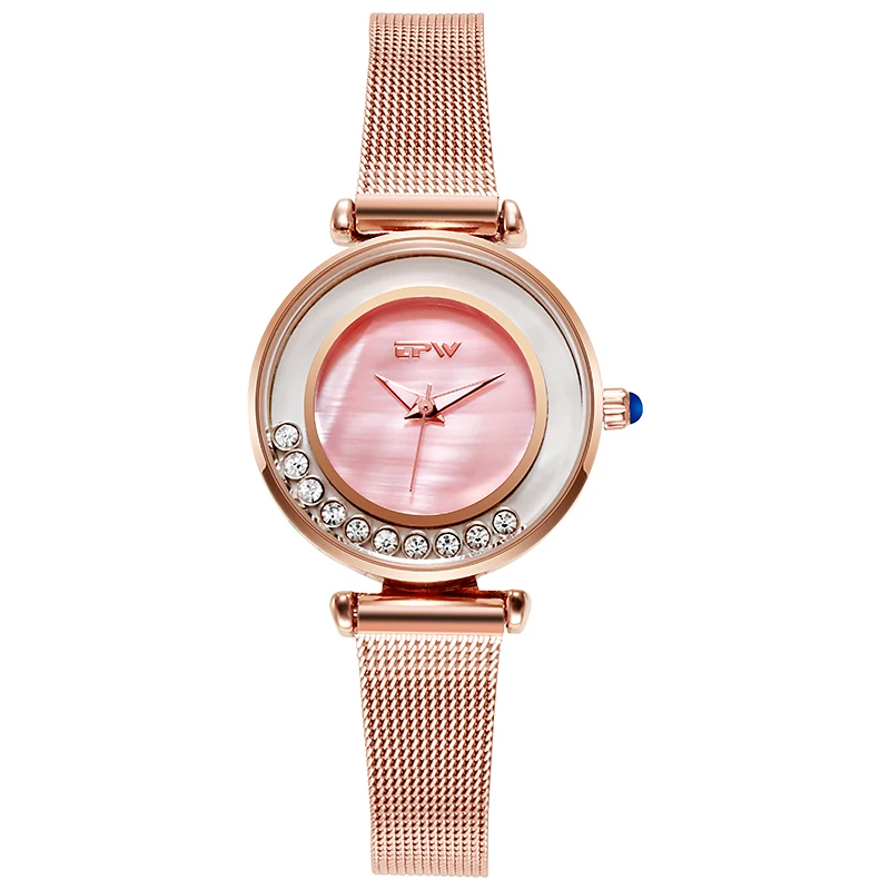 

Branded quartz relojes watches women wrist luxury dial with crystals