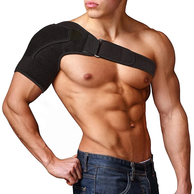 

Wholesale Protective Shoulder Support Adjustable Shoulder Brace For Injury For Man Women, Color can be customized
