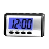 Arabic sound chime every hour LCD display digital talking alarm clock AA battery operated BM06001