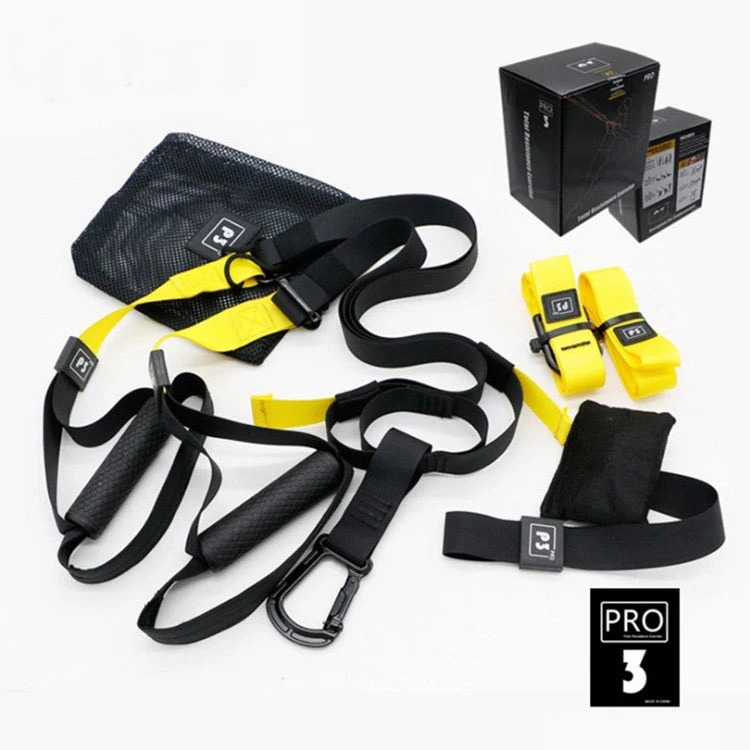 

Nylon Multifunction Durable Strength Fitness home body Suspension Trainer Straps kit belt