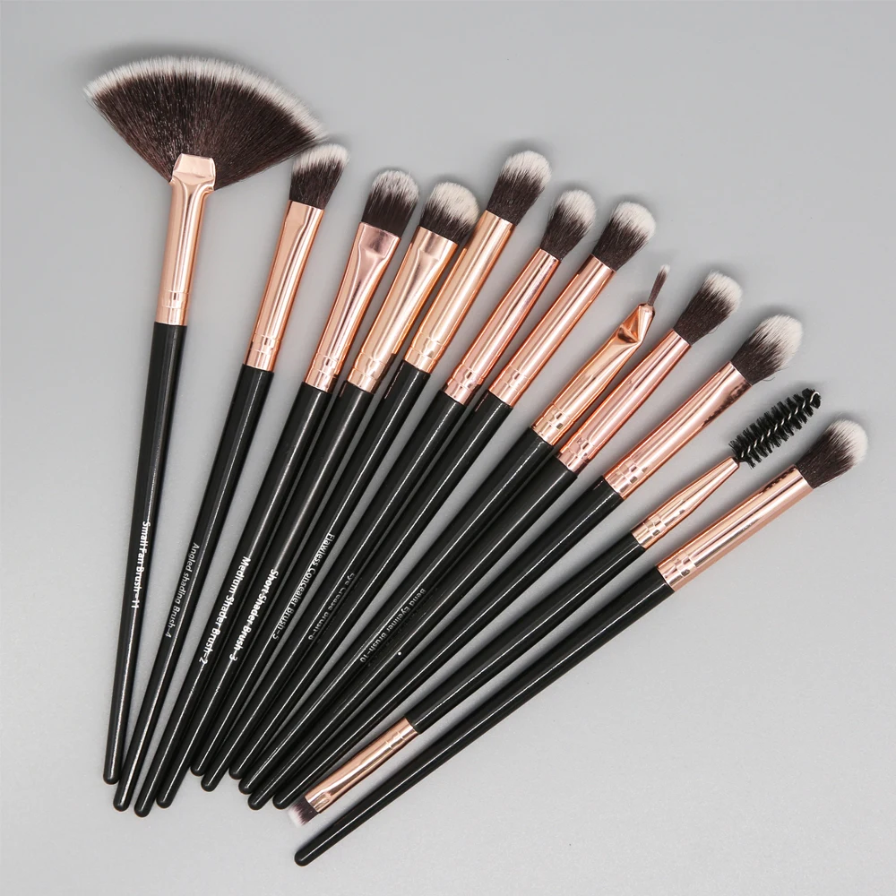 

Hot eyeshadow brush personalized eye makeup brush set 12pcs