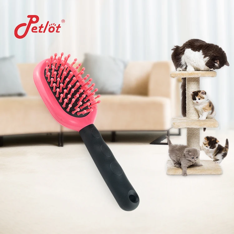 

Factory Wholesale Custom Pet Massage Comb Brush Brush For Pet, Pink
