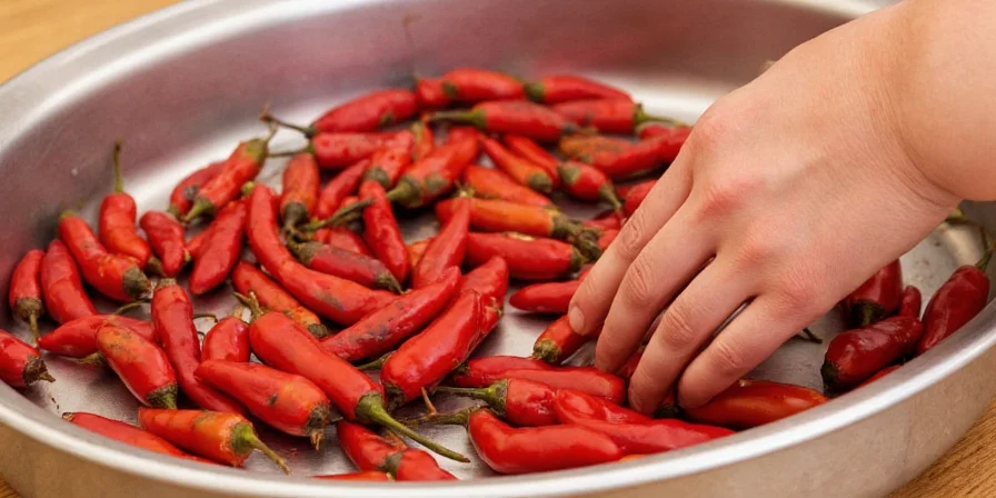Fresh chili peppers